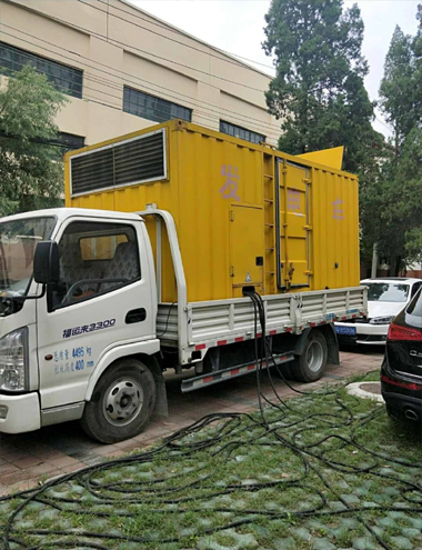 合浦发电车出租-柴油发电机组排烟系统设计要求及其考虑因素