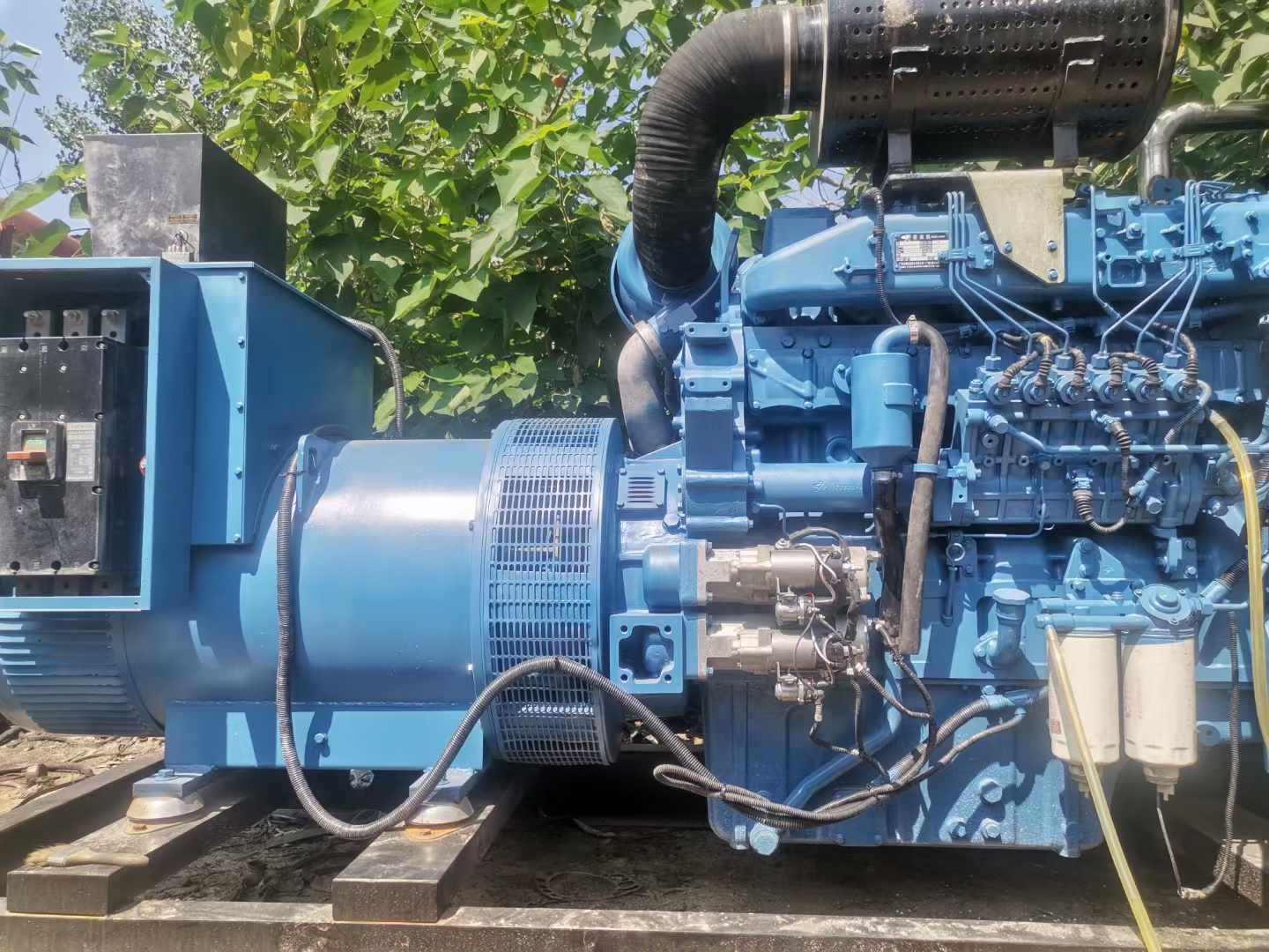 合浦详细说明降低 800kW 柴油发电机输出电流波动的方法
